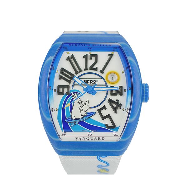 Franck Muller Vanguard V 41 SC DT BEACH FR2 BU BL GF BLC NR